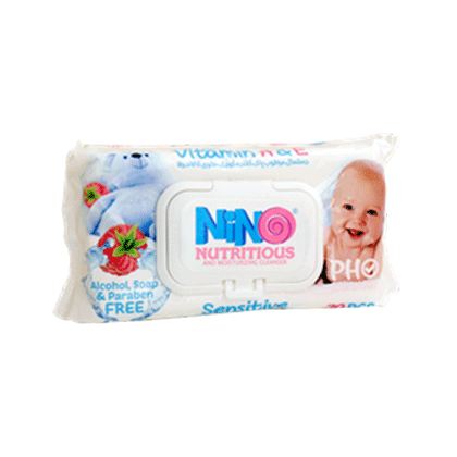 دستمال مرطوب پاک کننده کودک نینو