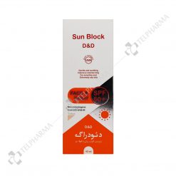 کرم ضد آفتاب پوست حساس و چرب SPF50 دئو دراگ رنگی