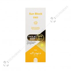 کرم ضد آفتاب پوست حساس و چرب SPF50 دئو دراگ بی رنگ